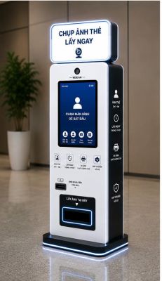 Kiosk Chụp Ảnh Thẻ Tự Động