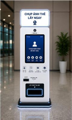 Kiosk Chụp Ảnh Thẻ Tự Động