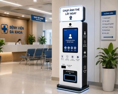 Kiosk Chụp Ảnh Thẻ Tự Động