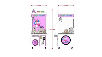 Máy Gắp Gấu Pick Crush_800*800*2050 (mm)