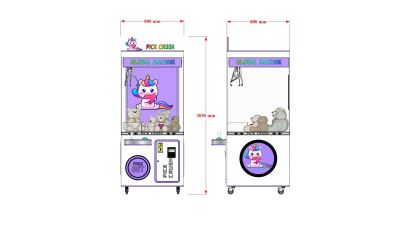 Máy Gắp Gấu Pick Crush_800*800*2050 (mm)