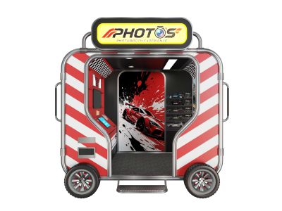 Phòng Chụp Ảnh Photobooth Di Động Concept Racing Car 