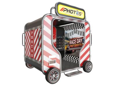 Phòng Chụp Ảnh Photobooth Di Động Concept Racing Car 