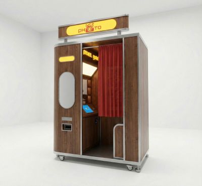 Phòng Chụp Ảnh Photobooth Di Động Concept Vintage 